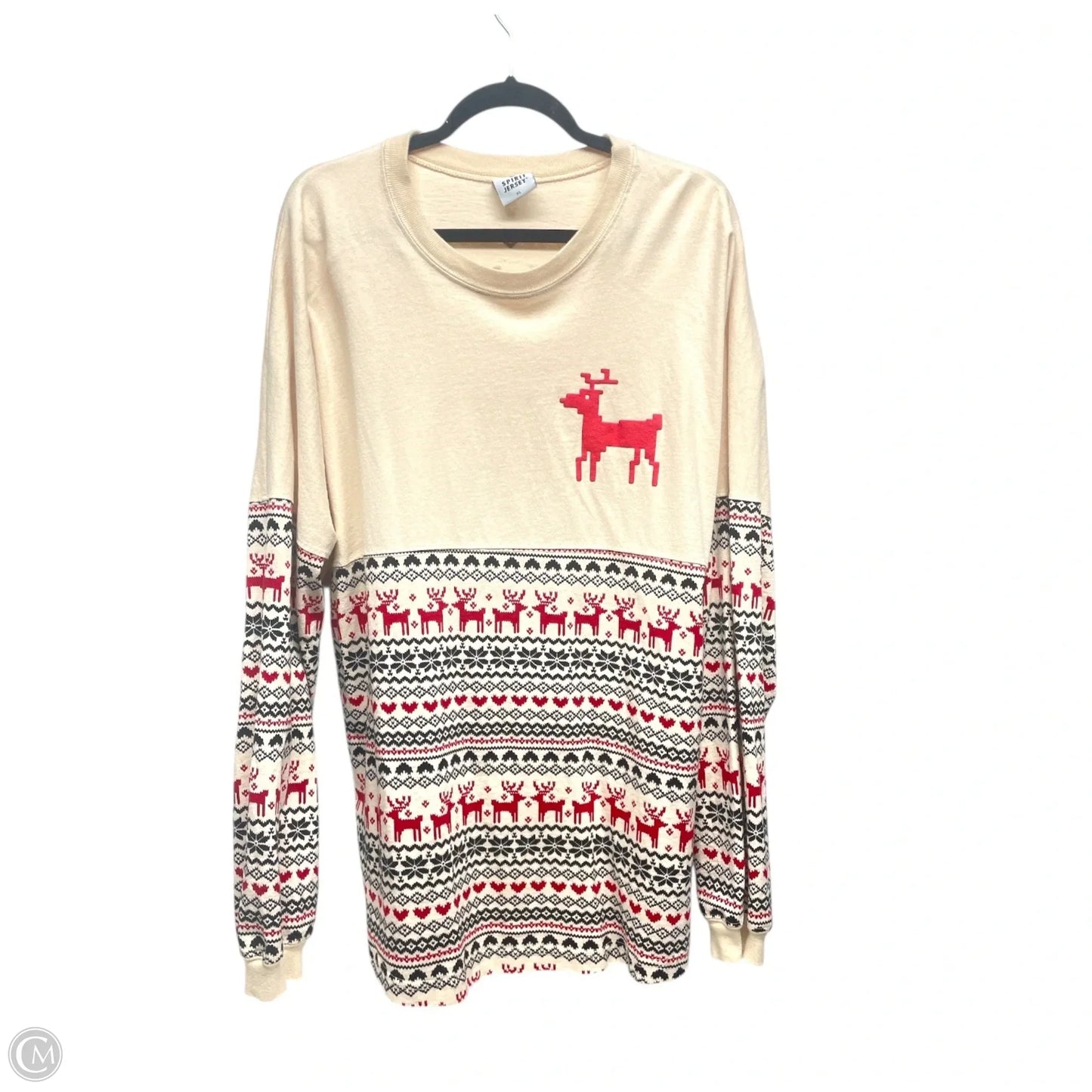 Sweatshirt Crewneck By SPIRIT JERSEY - In Multi-colored, Size: Xl