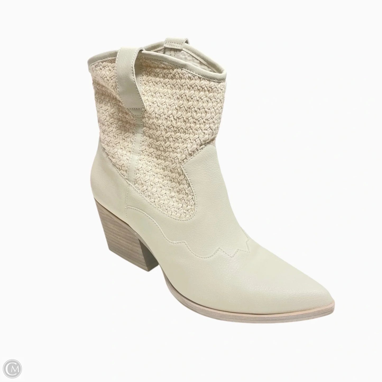 Boots Western By Dolce Vita In Ivory, Size: 9
