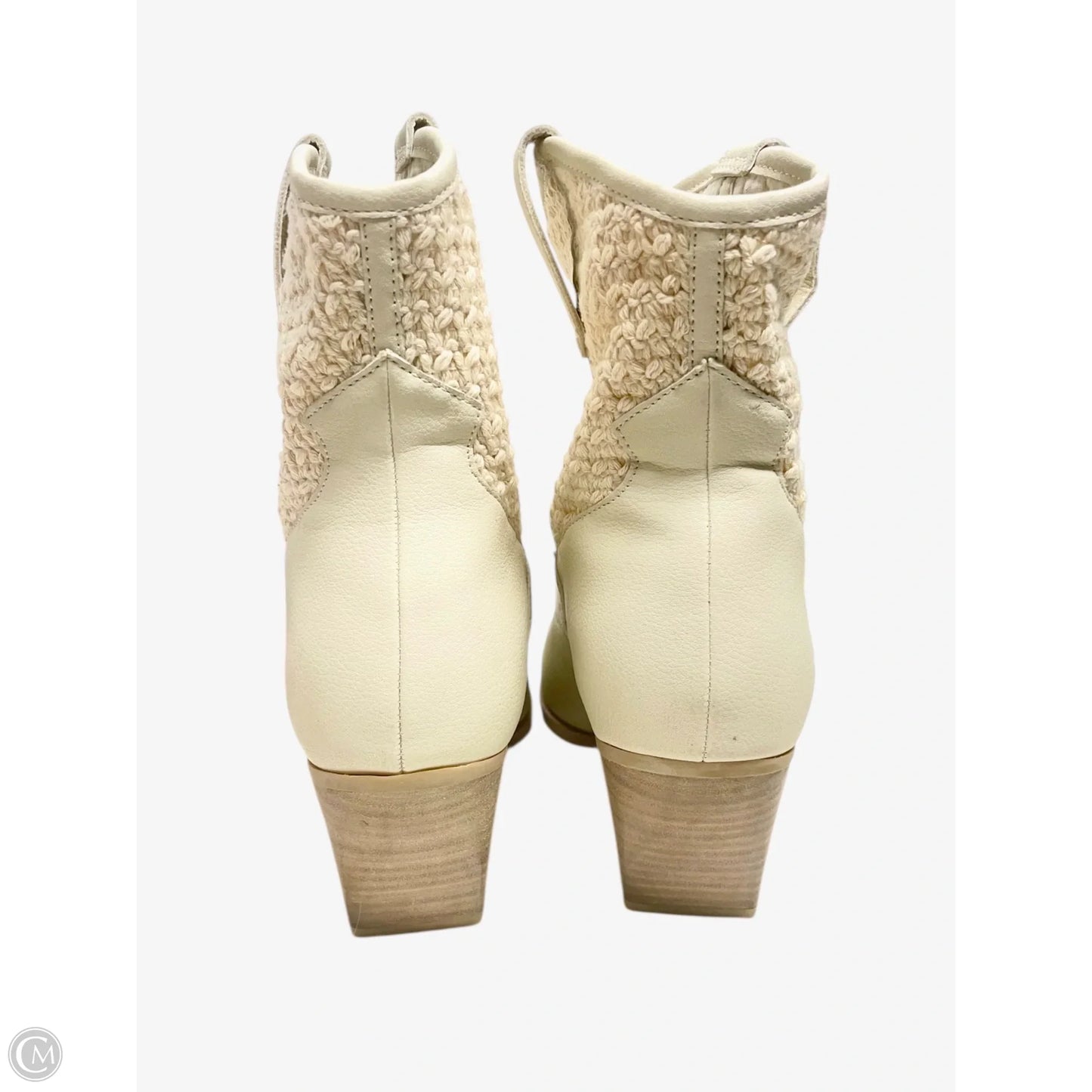 Boots Western By Dolce Vita In Ivory, Size: 9