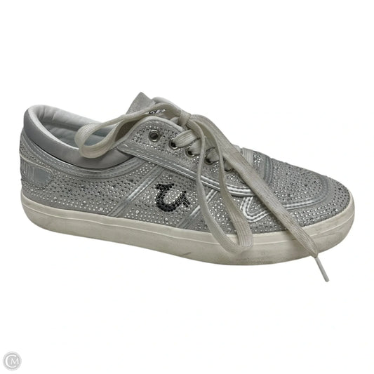 Shoes Sneakers By True Religion In Silver, Size: 8