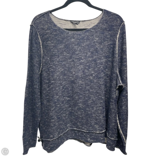 Sweater By Eileen Fisher In Navy, Size: 3x