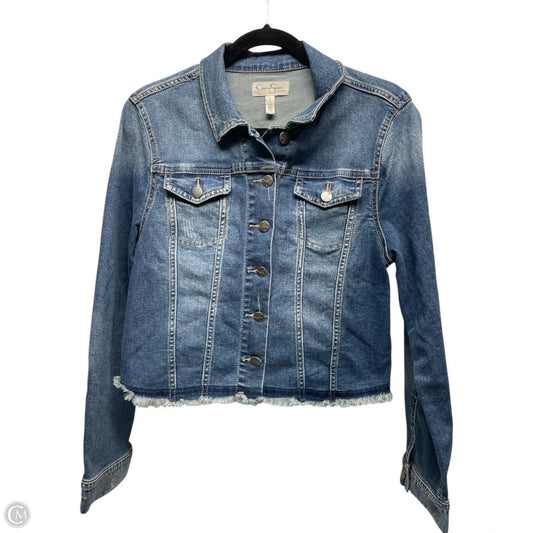 Jacket Denim By Jessica Simpson In Blue Denim, Size: L