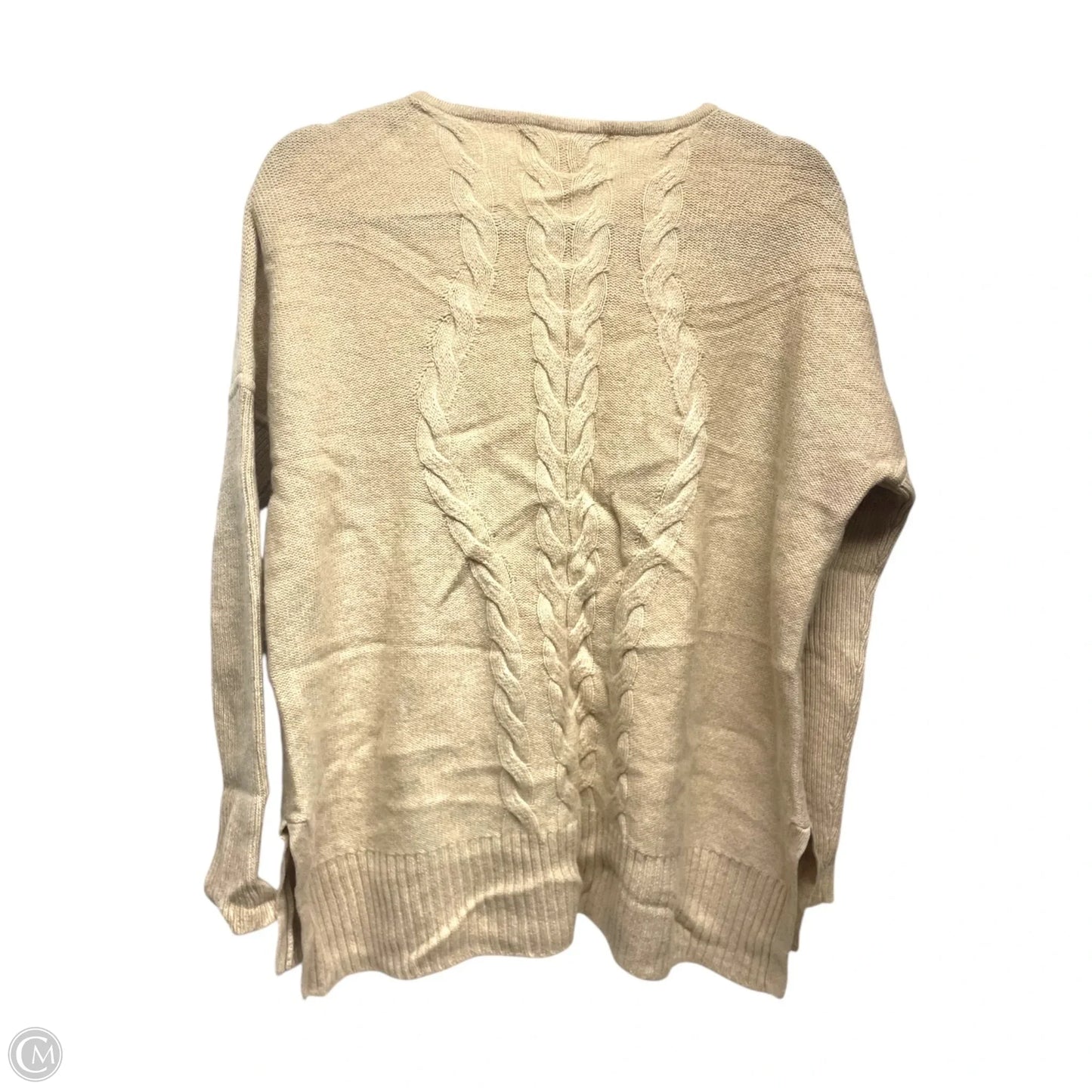 Sweater By Philosophy In Tan, Size: M