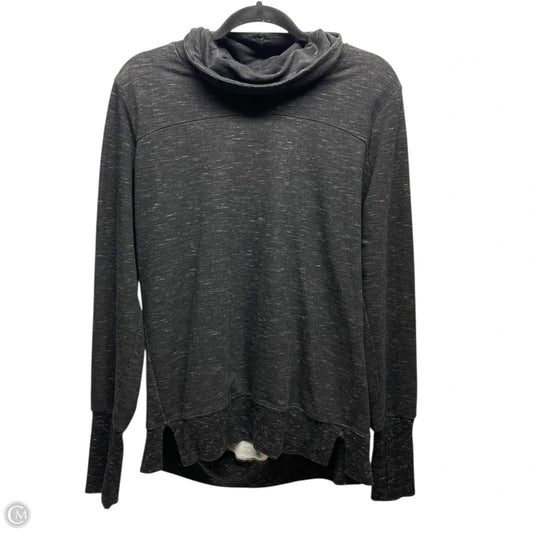 Athletic Sweatshirt Collar By Rbx In Black, Size: L