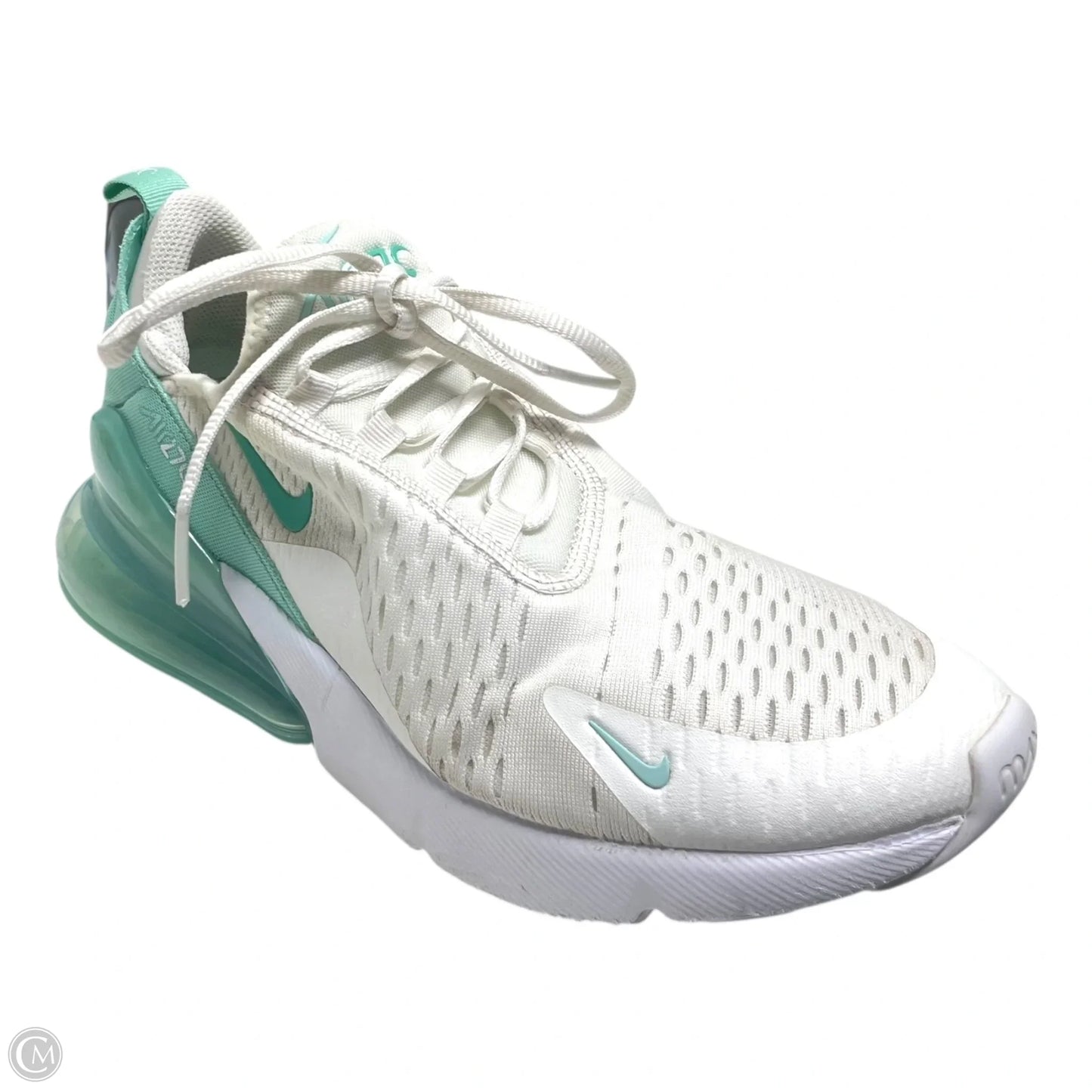 Shoes Athletic By Nike In Green & White, Size: 6.5