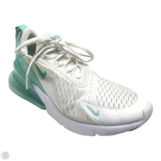 Shoes Athletic By Nike In Green & White, Size: 6.5