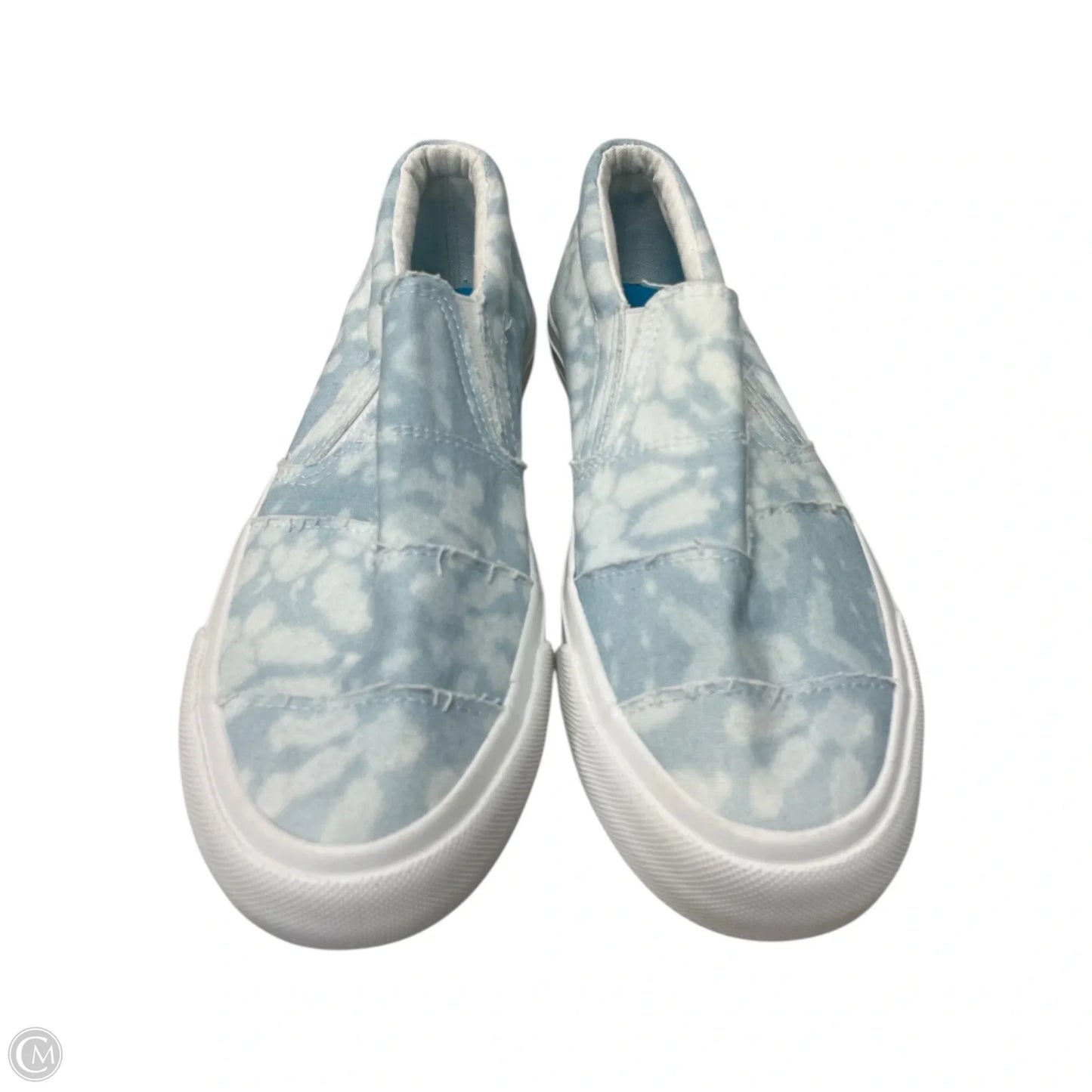 Shoes Flats By Blowfish In Blue & White, Size: 9