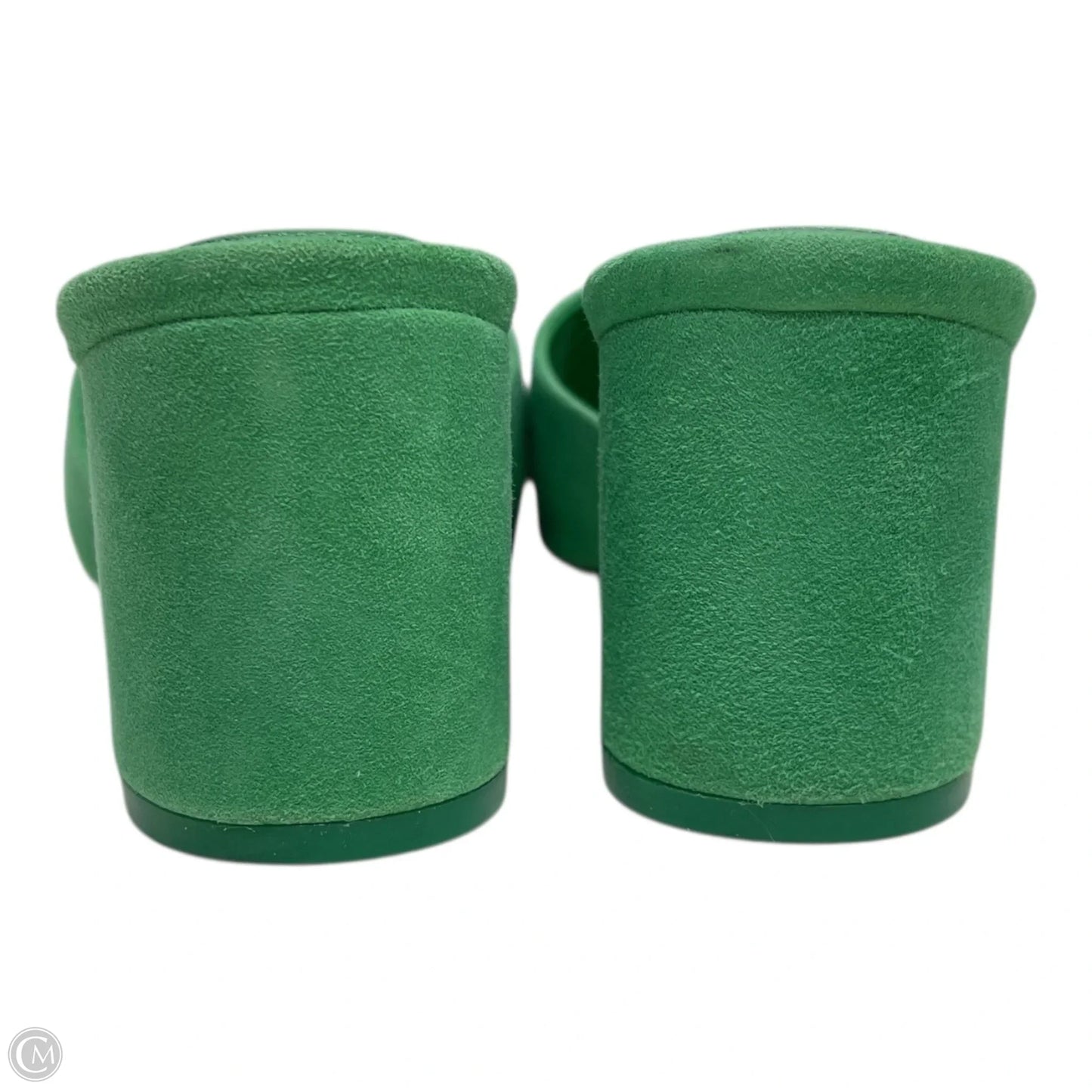 Shoes Heels Block By Aldo In Green, Size: 7