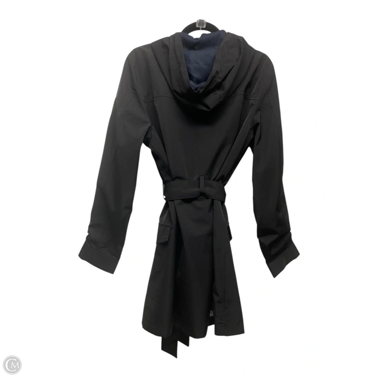 Coat Raincoat By Tommy Hilfiger In Black, Size: Xl