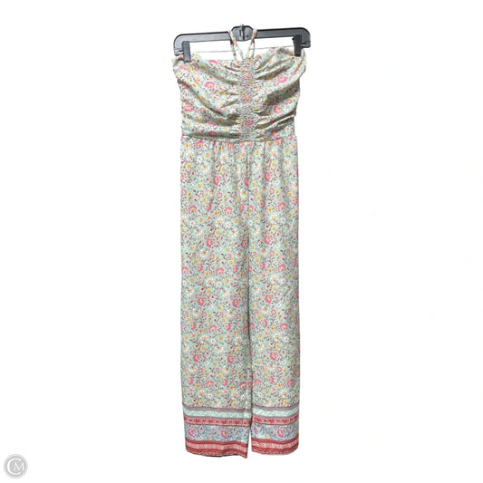 Jumpsuit By BOG COLLECTIVE In Floral Print, Size: S