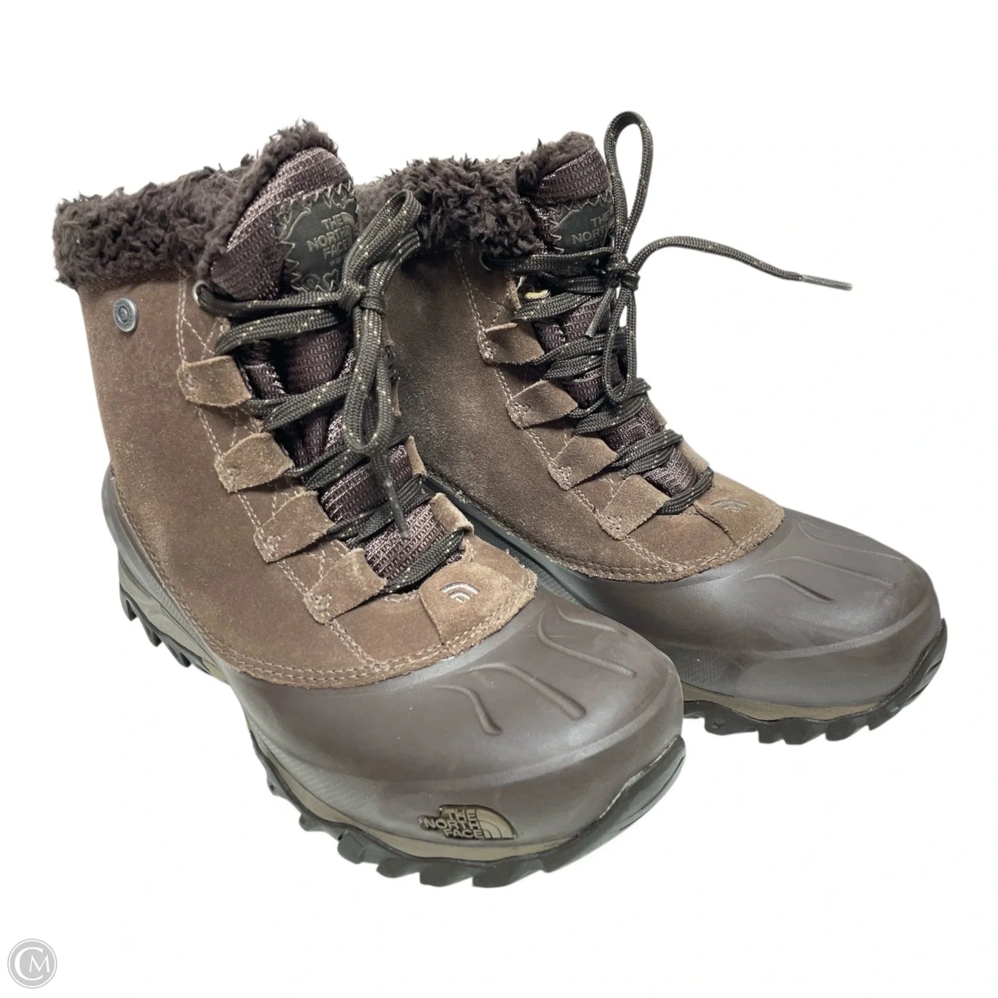 Boots Snow By The North Face In Brown, Size: 9