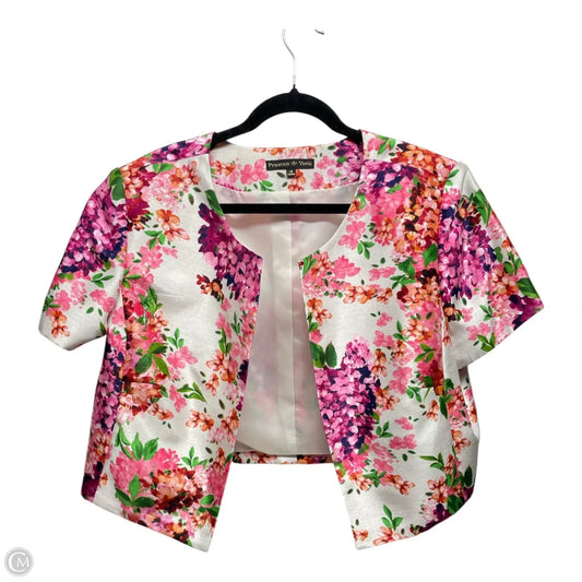 Blazer By Preston And New York In Floral Print, Size: 18