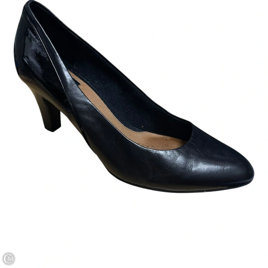 Shoes Heels Stiletto By Clarks In Black, Size: 8