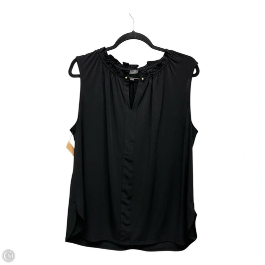 Top Sleeveless By Limited In Black, Size: Xl