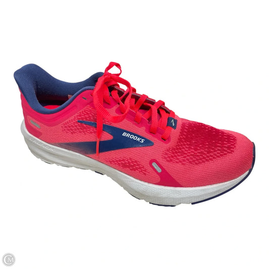 Shoes Athletic By Brooks In Coral, Size: 8.5