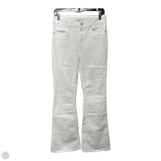 Jeans Flared By Forever 21 In White, Size: 6
