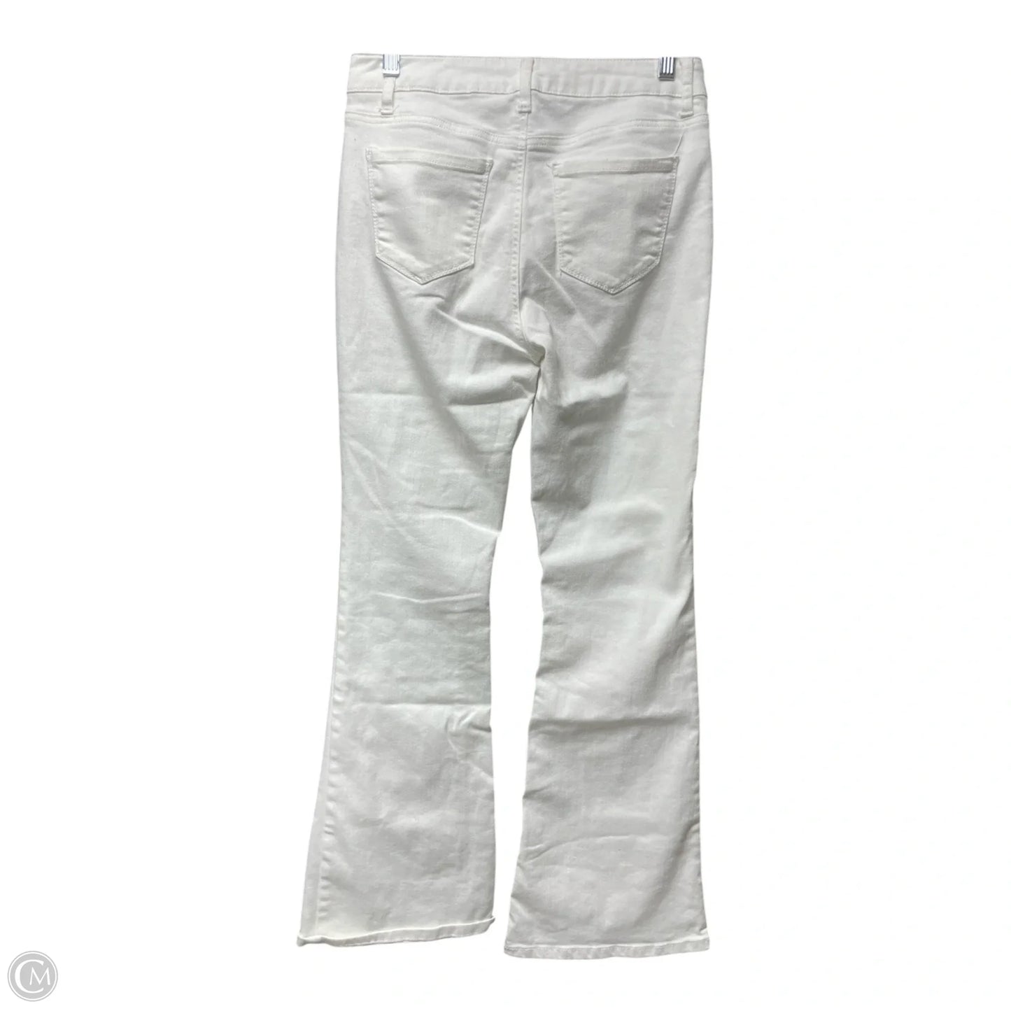 Jeans Flared By Forever 21 In White, Size: 6