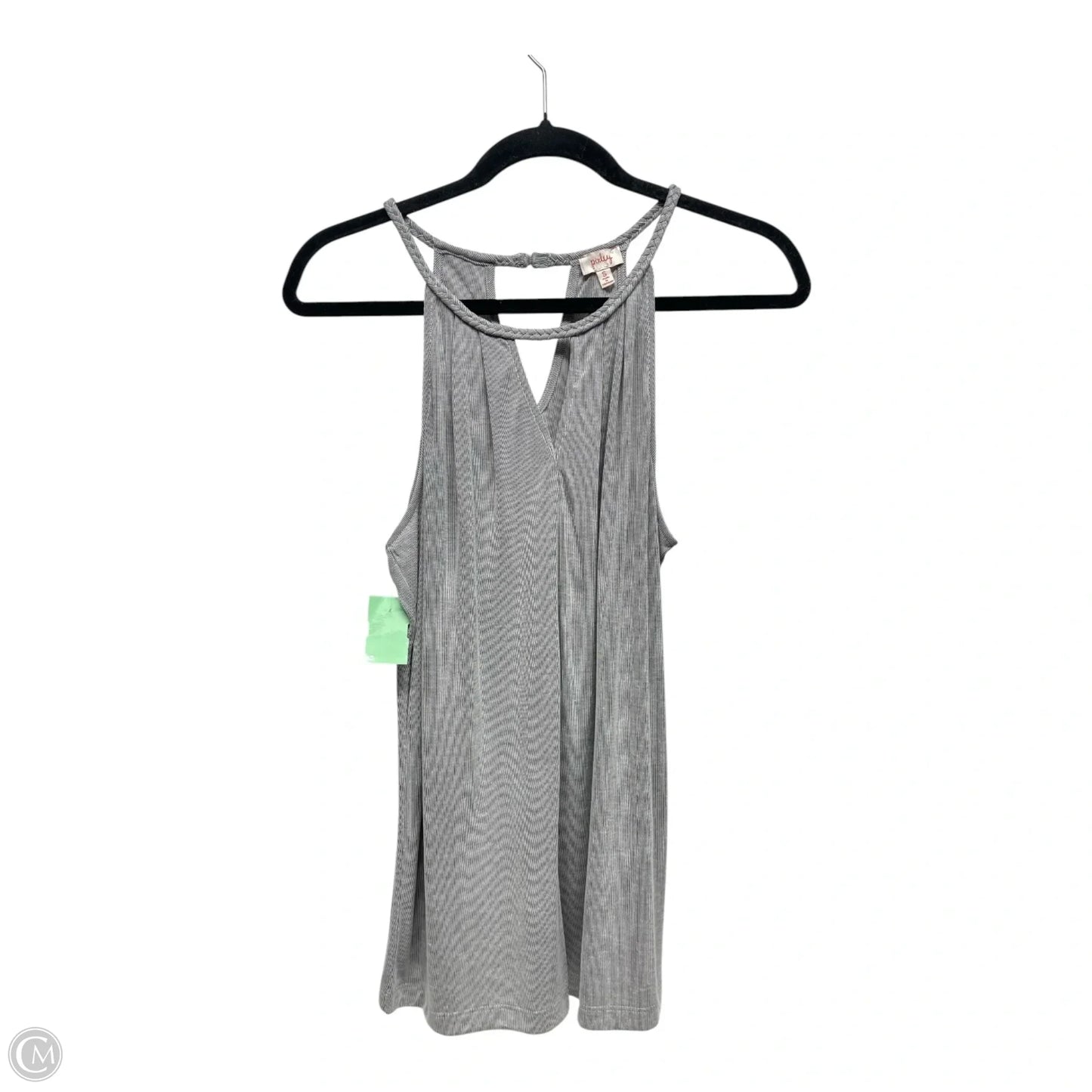 Top Sleeveless By Pixley In Grey, Size: S