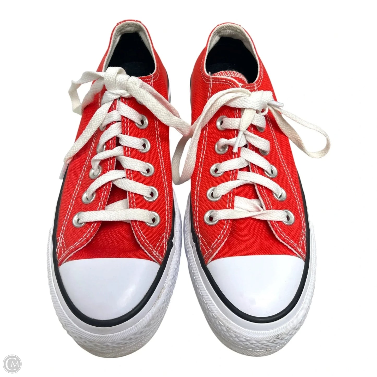 Shoes Sneakers By Converse In Red, Size: 6