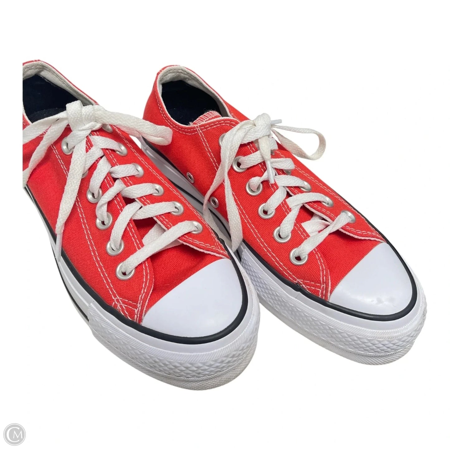Shoes Sneakers By Converse In Red, Size: 6