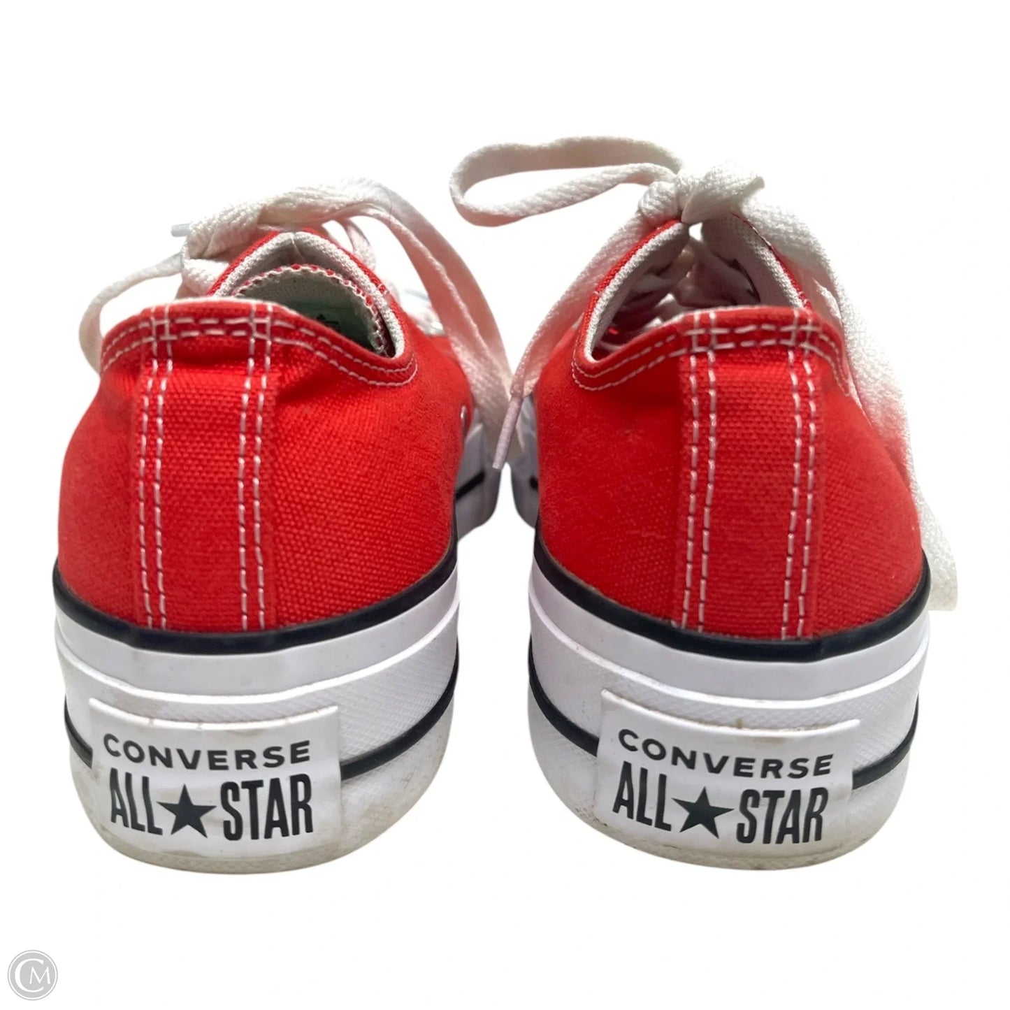 Shoes Sneakers By Converse In Red, Size: 6
