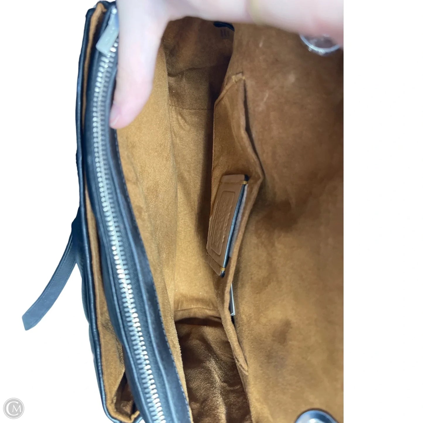 Crossbody Designer By Coach, Size: Medium