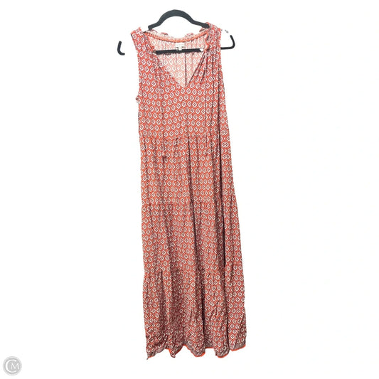 Dress Casual Midi By Jessica Simpson In Floral Print, Size: M