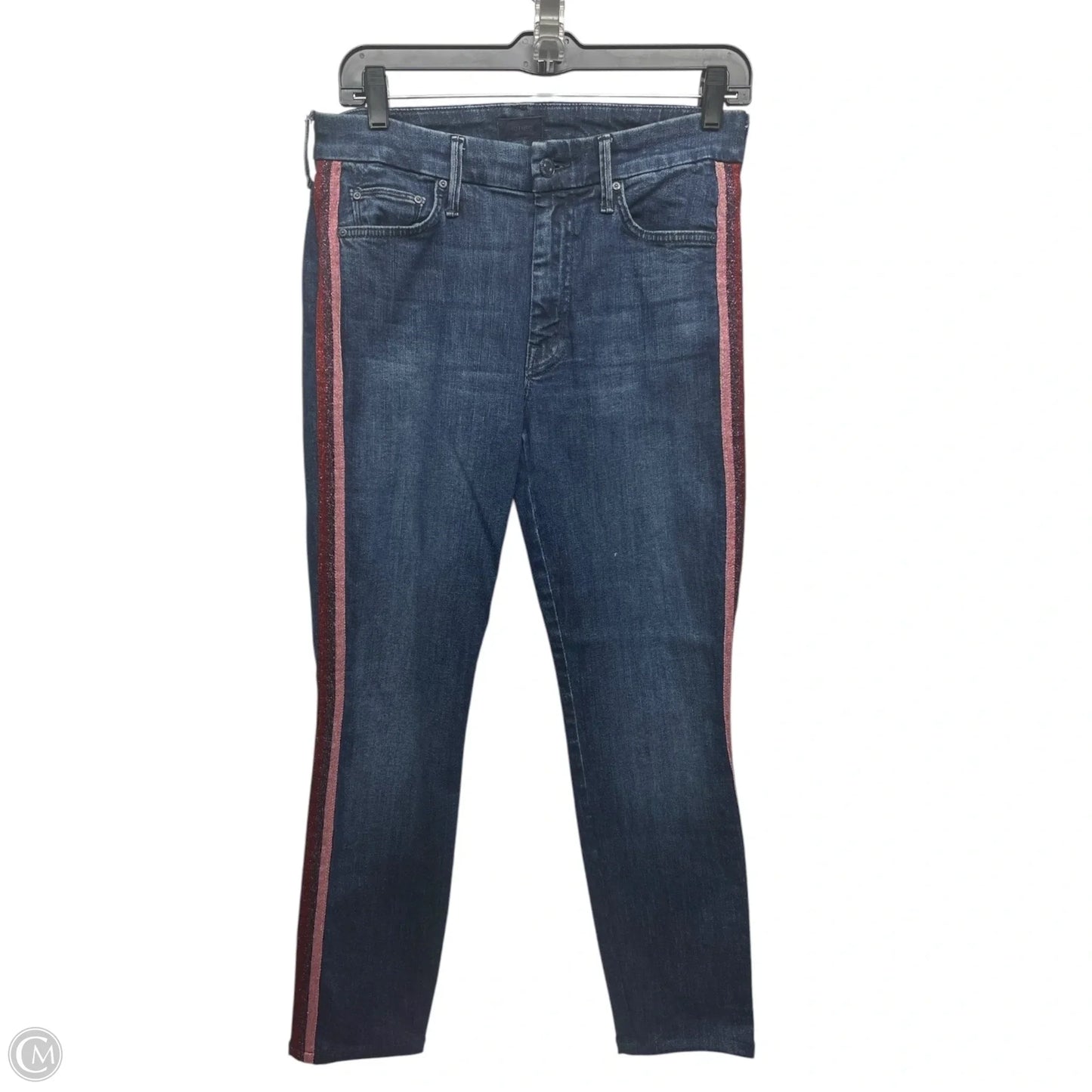 Jeans Skinny By Mother In Blue Denim, Size: 6