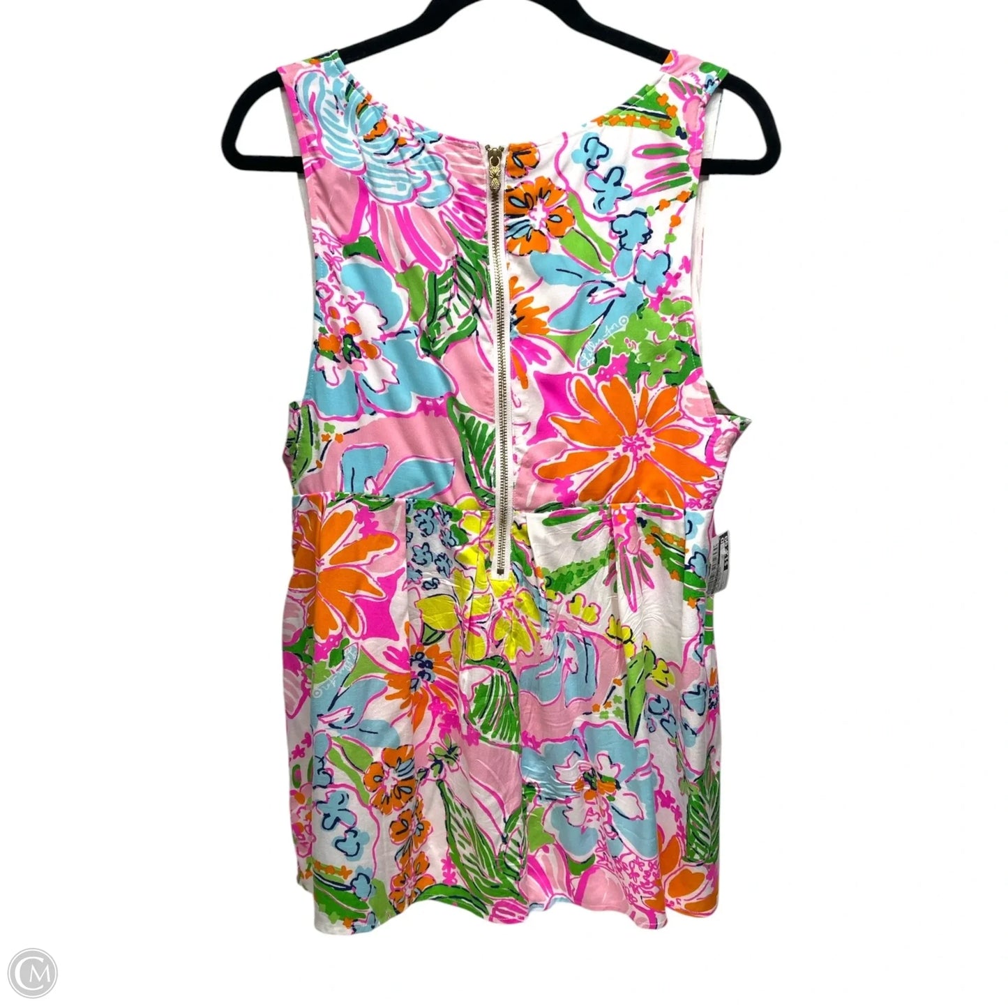Top Sleeveless By Target-designer In Floral Print, Size: L