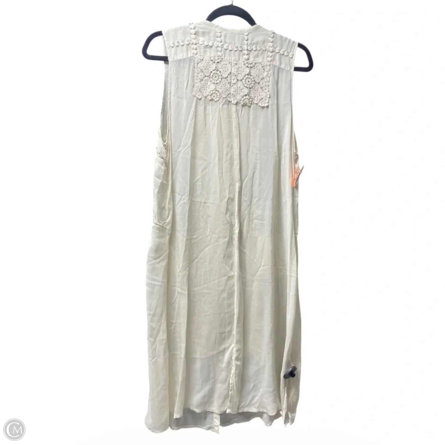 Dress Designer By Johnny Was In Beige, Size: L