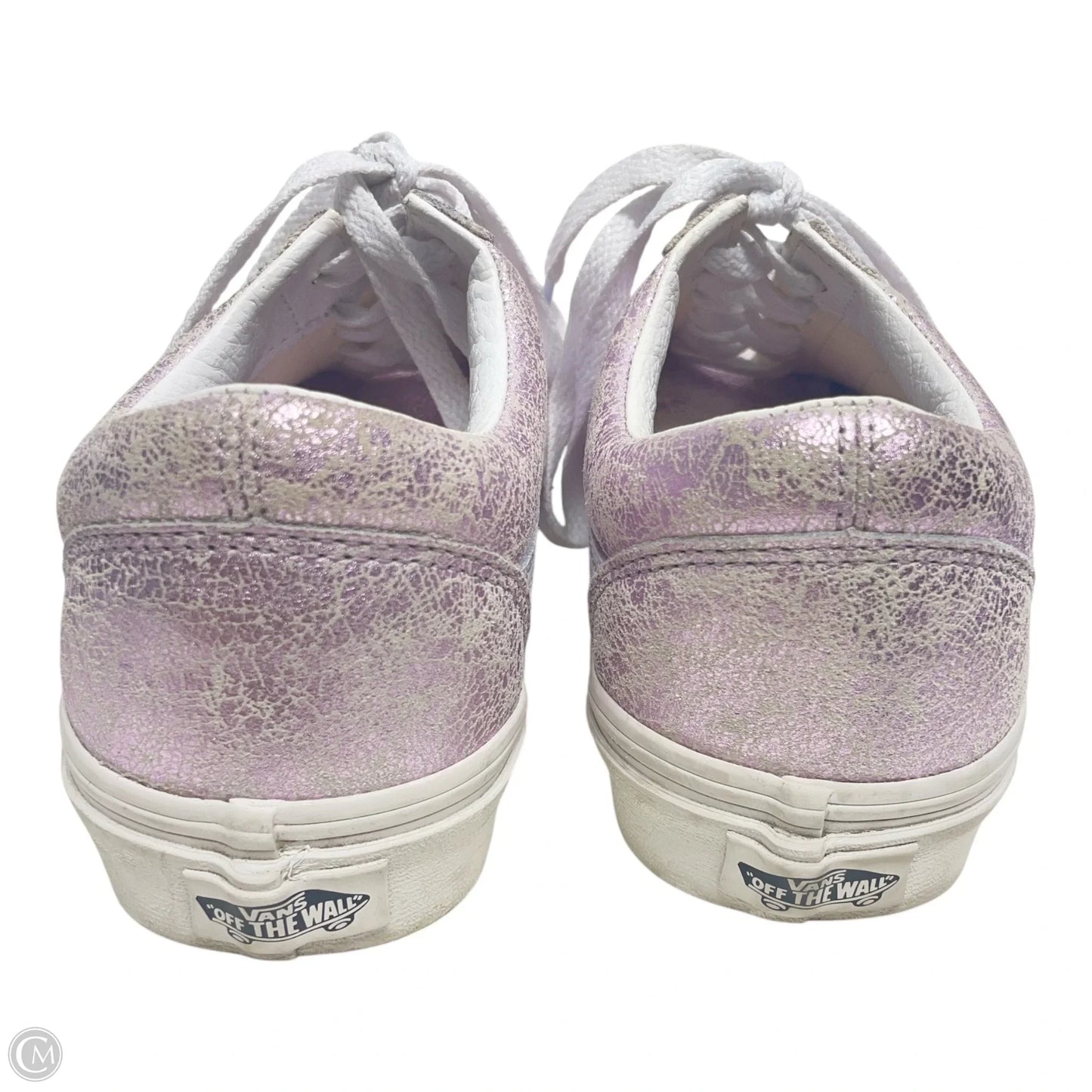Shoes Sneakers By Vans In Purple & Tan, Size: 9