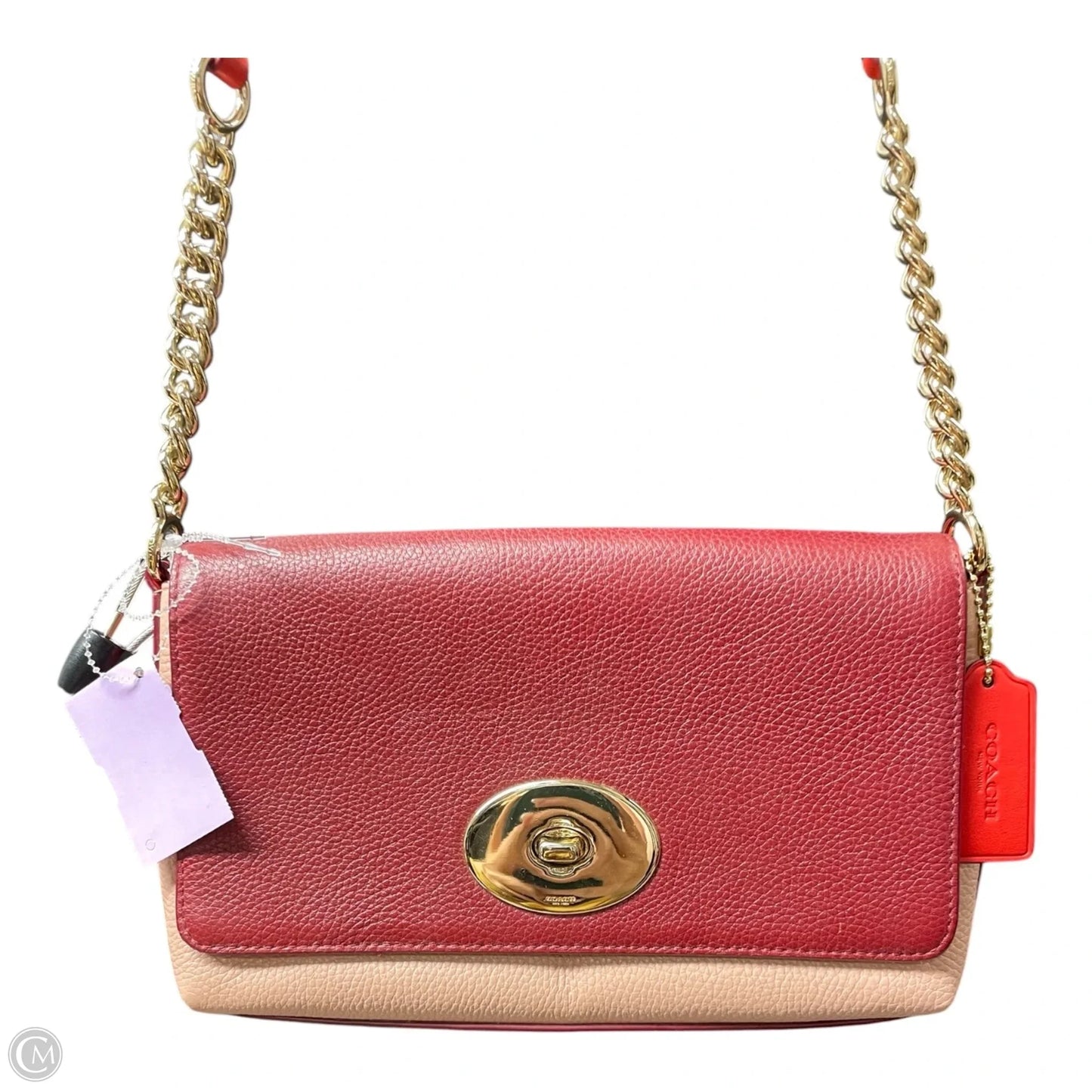 Crossbody Designer By Coach, Size: Medium