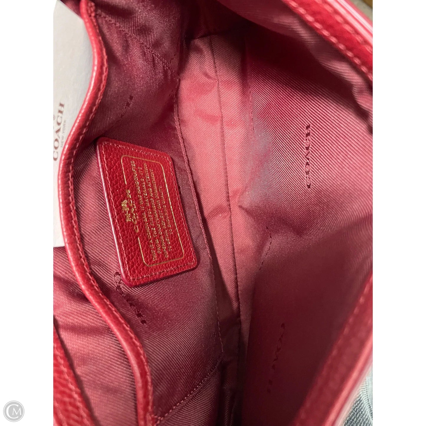 Crossbody Designer By Coach, Size: Medium