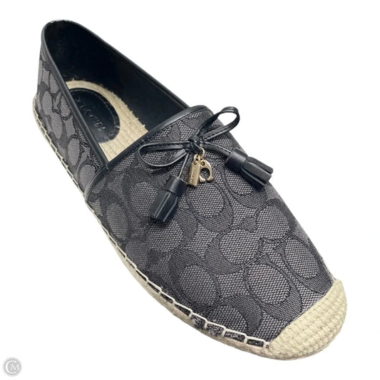 Shoes Designer By Coach In Black & Cream, Size: 10