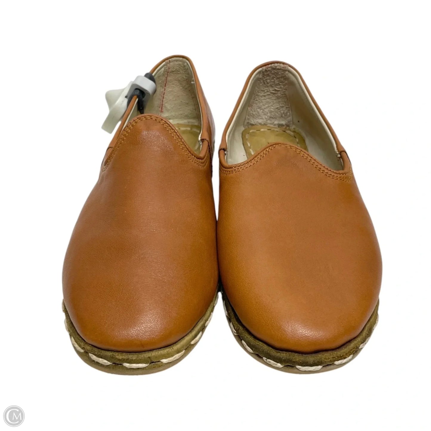 Shoes Flats By SABAH In Brown, Size: 8.5
