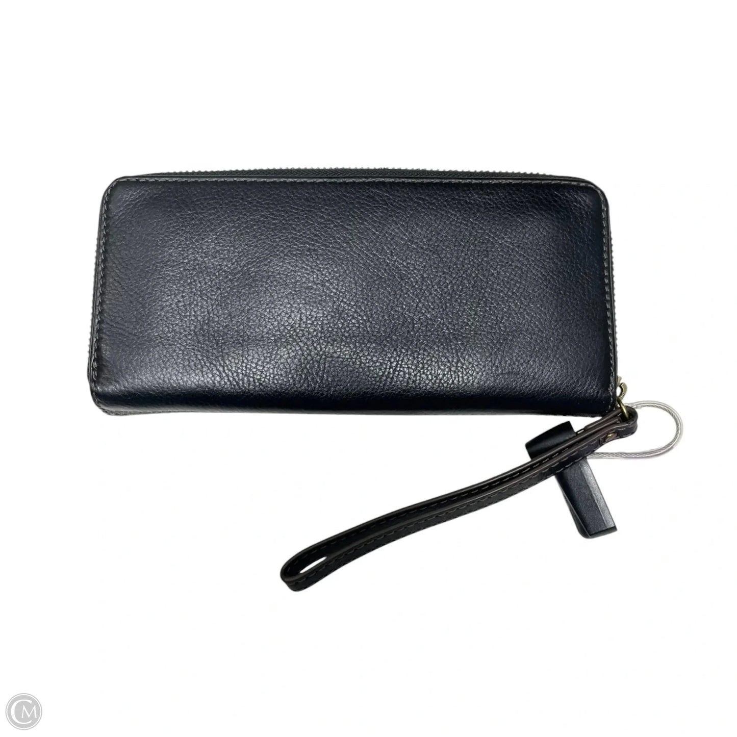 Wallet Leather By Fossil, Size: Large