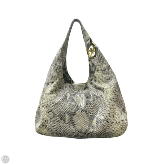 Handbag Leather By Michael By Michael Kors, Size: Large