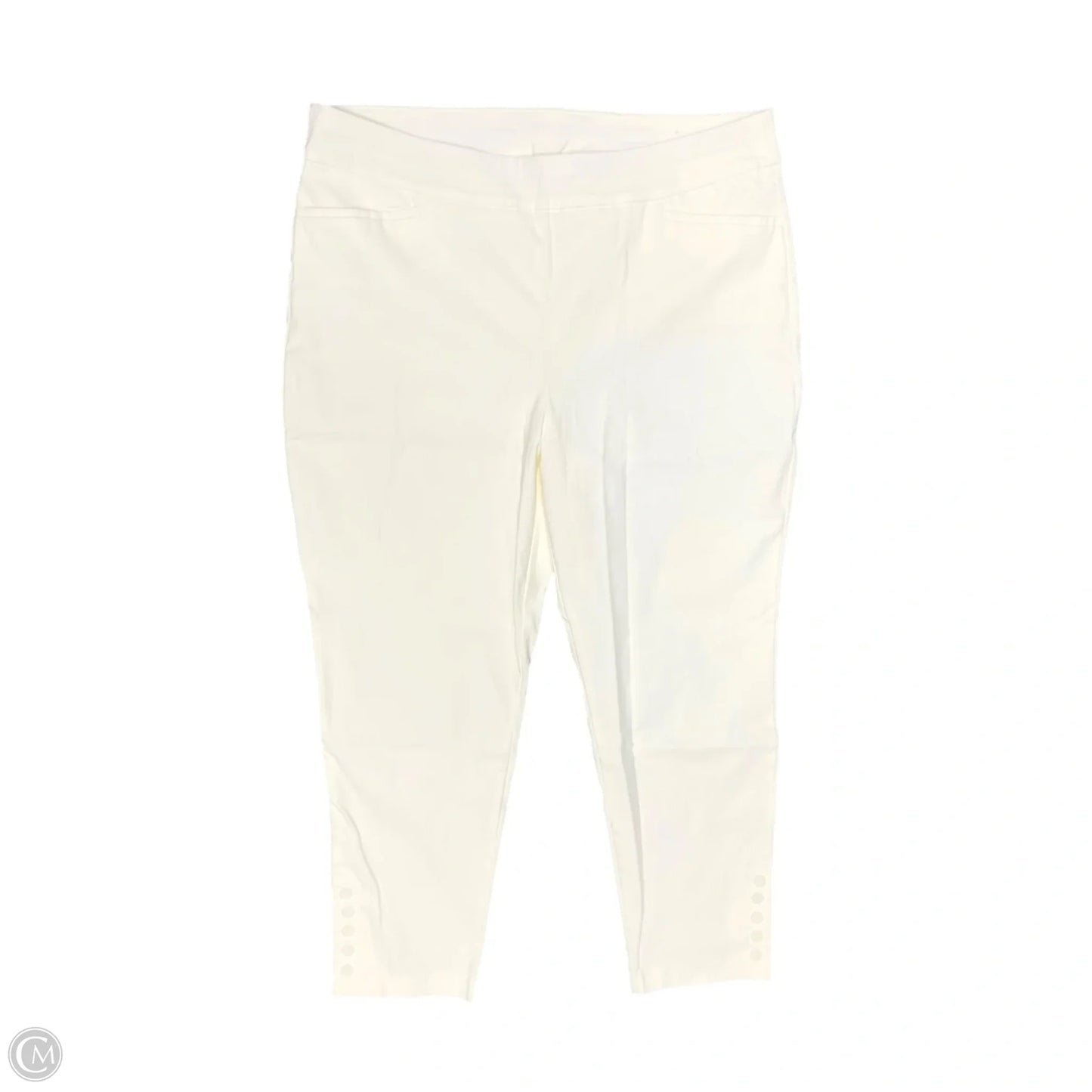 Pants Dress By Chicos In Cream, Size: Xl