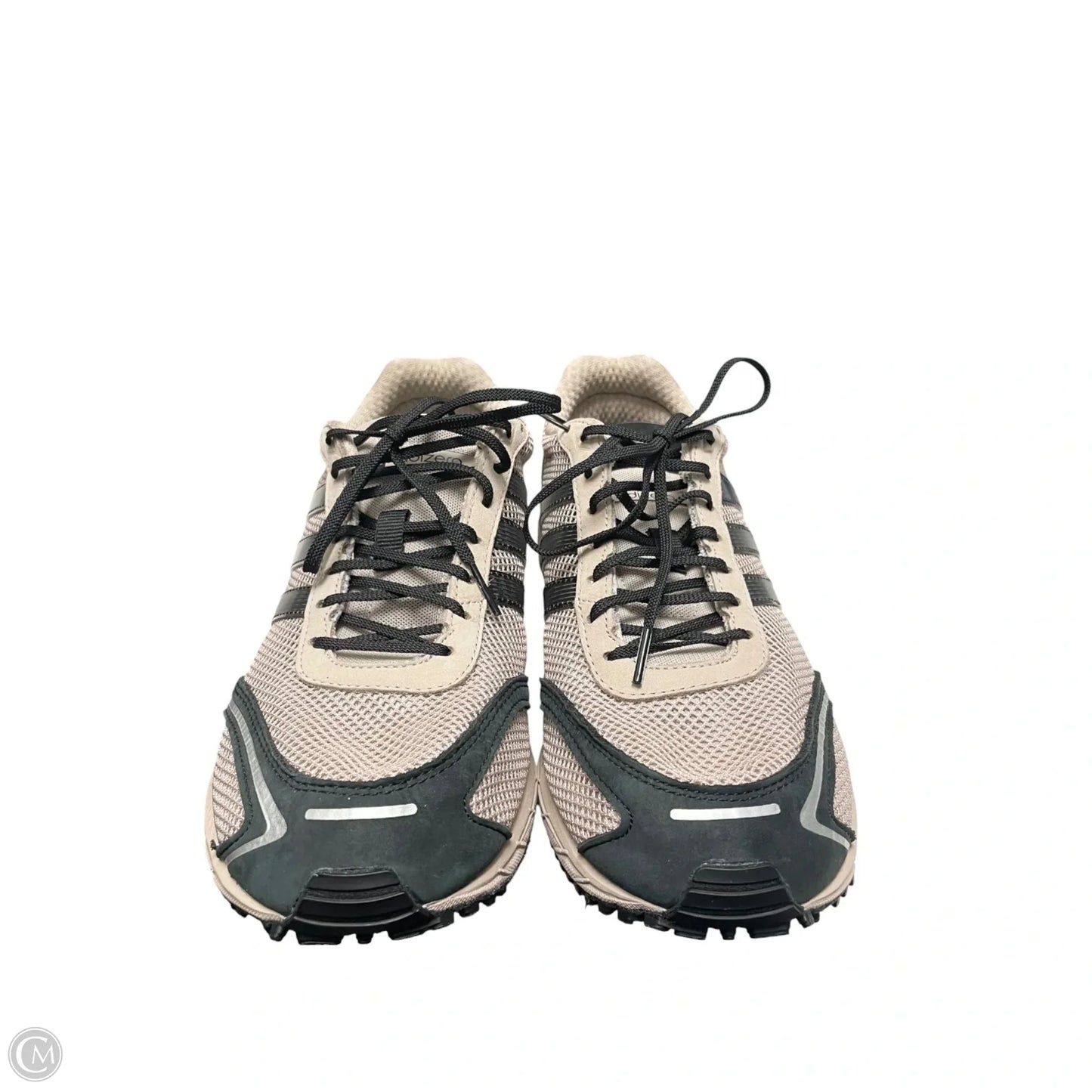 Shoes Athletic By Adidas In Black & Tan, Size: 10