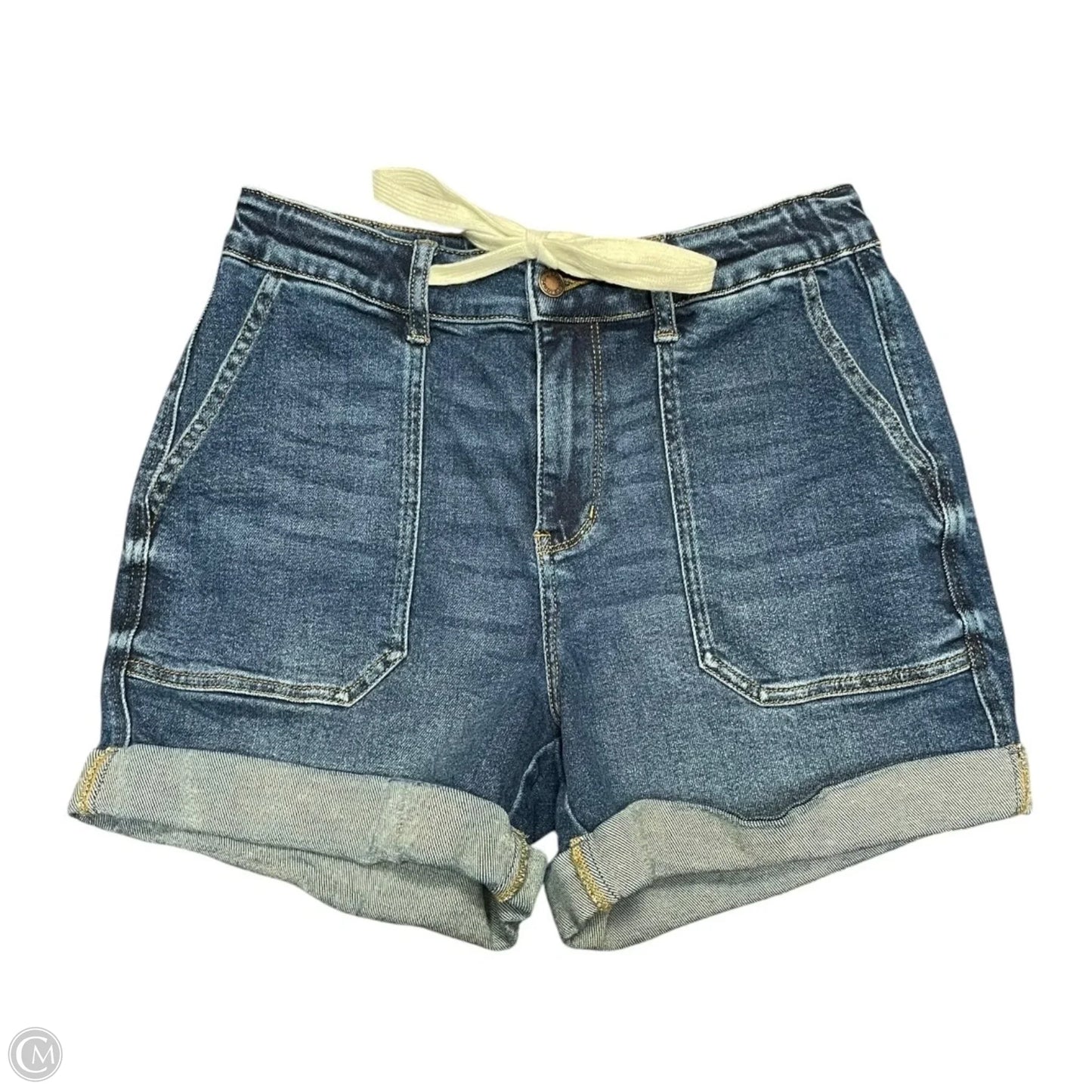 Shorts By Judy Blue In Blue Denim, Size: M