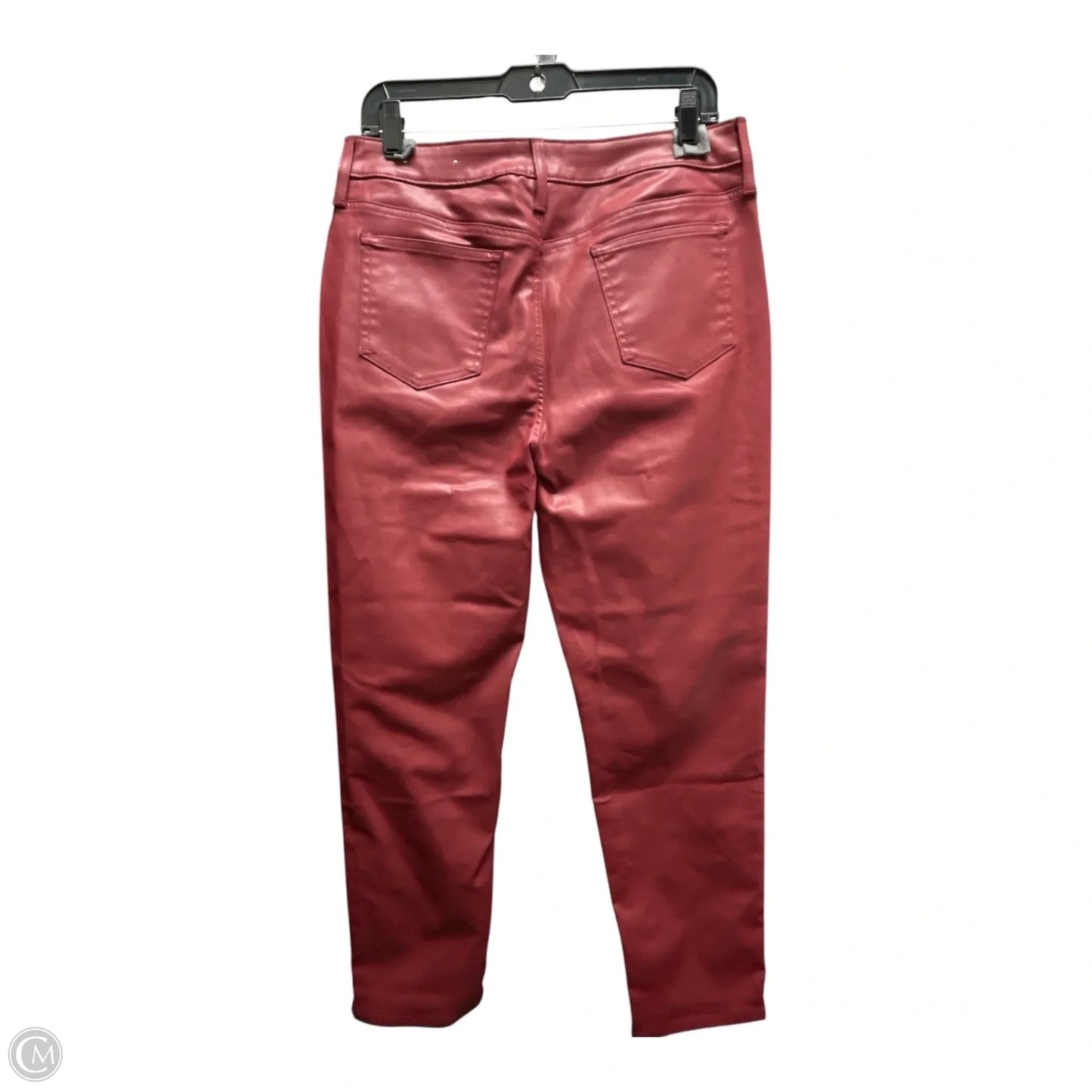 Jeans Straight By Chicos In Red, Size: 10