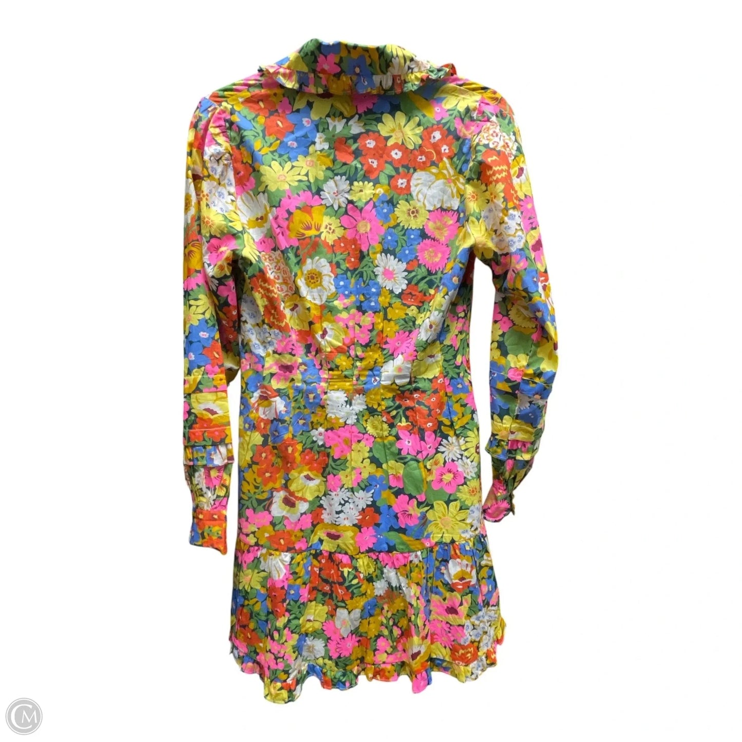 Dress Casual Short By LOVE THE LABEL In Floral Print, Size: Xs