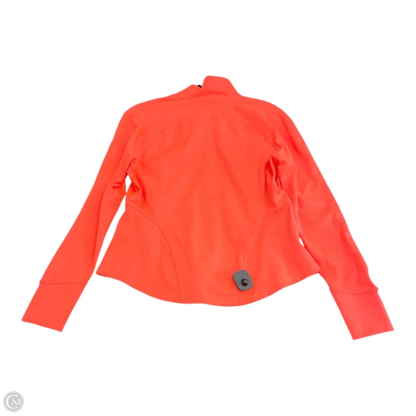Athletic Jacket By Spyder In Orange, Size: L