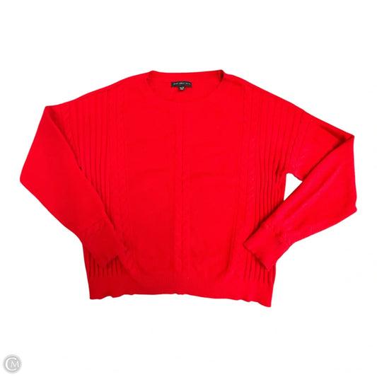 Sweater By Joan Vass In Red, Size: Xl