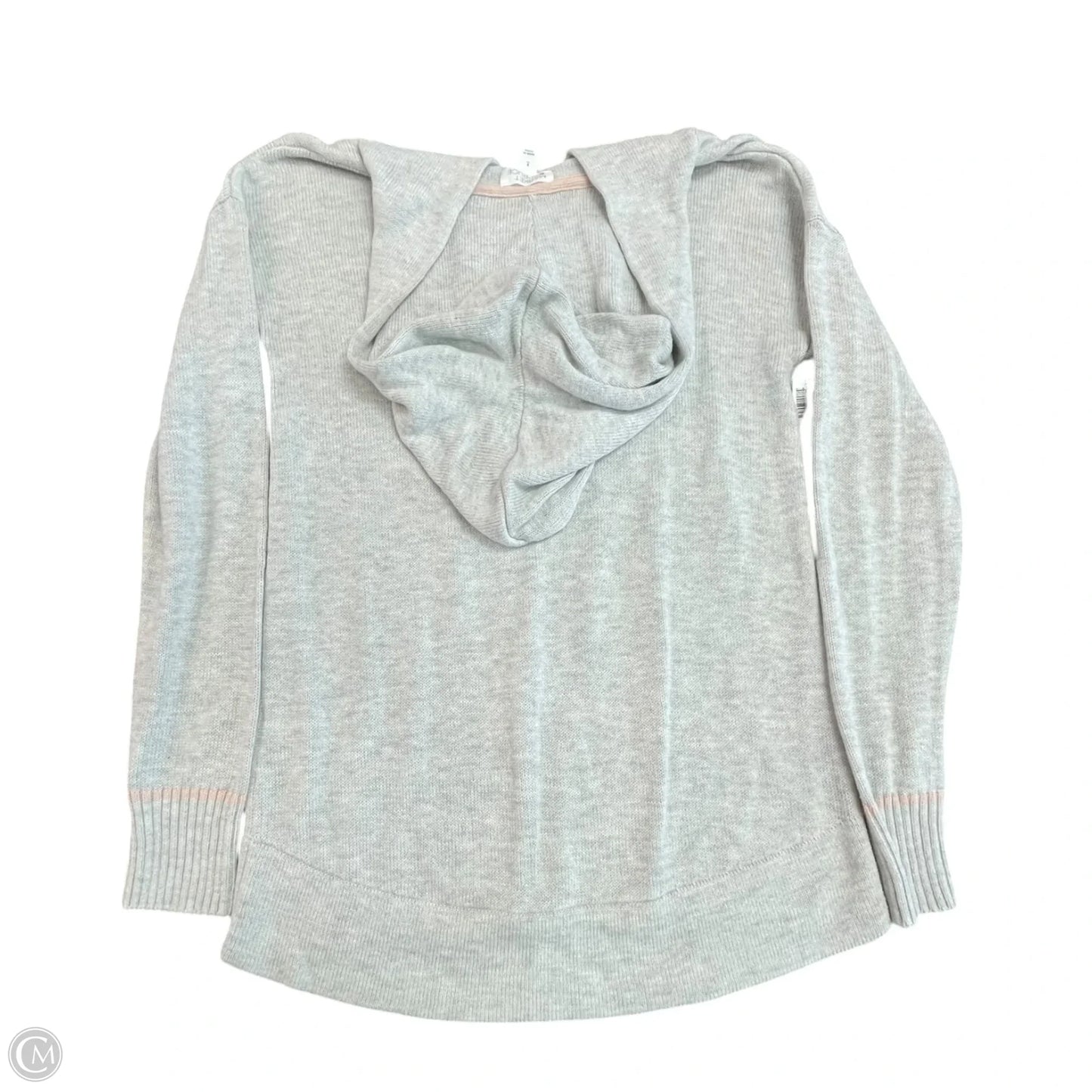 Sweatshirt Hoodie By Market & Spruce In Grey, Size: S
