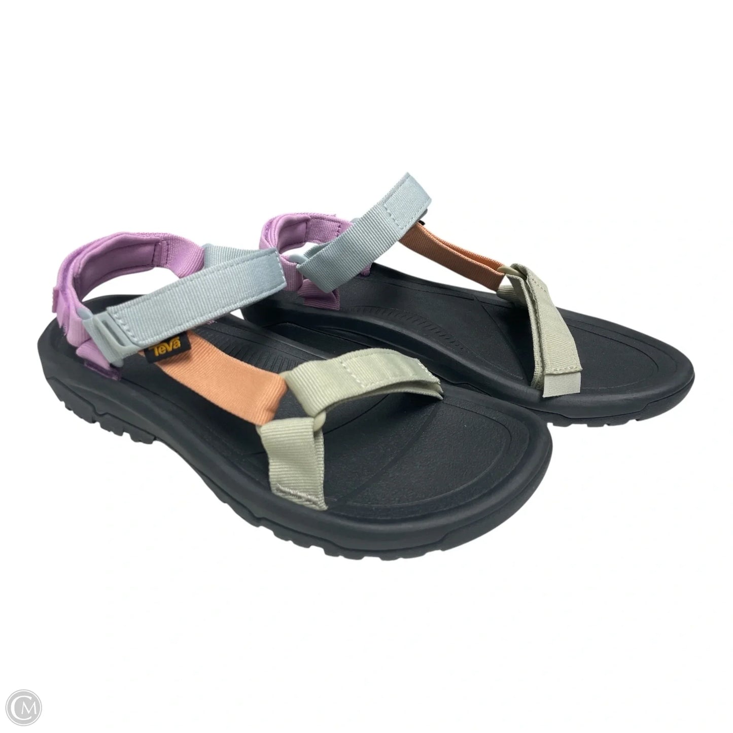 Sandals Flats By Teva In Black, Size: 10