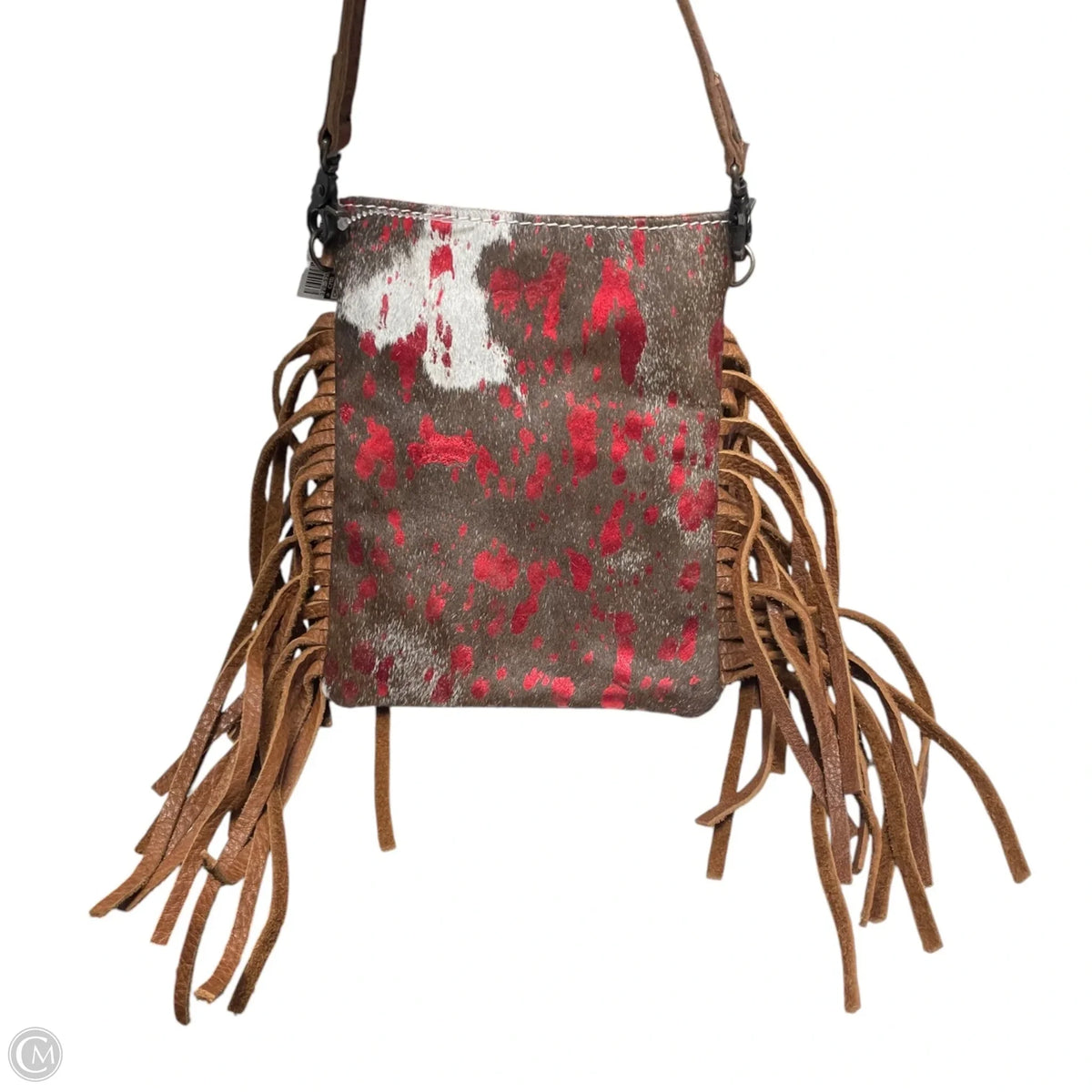 Crossbody Leather By AMERICAN DARLING, Size: Small