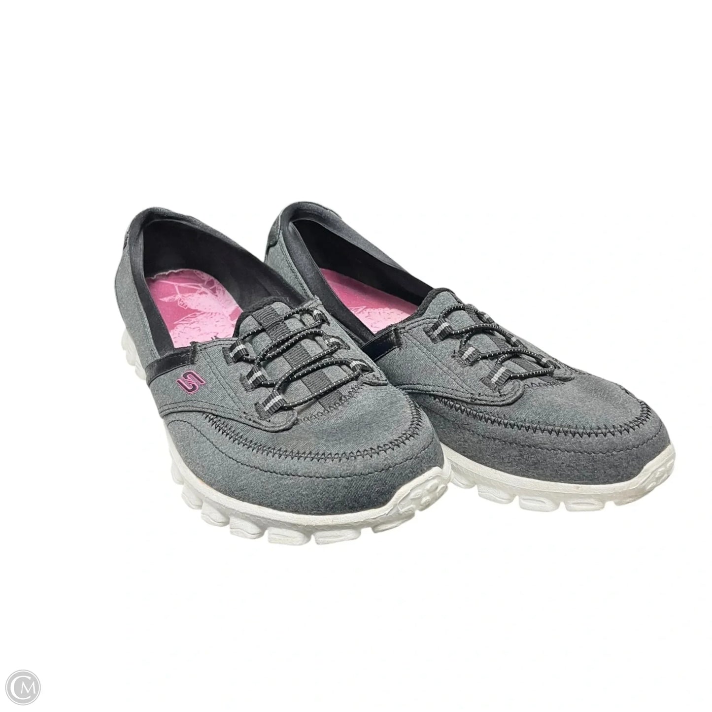 Shoes Flats By Skechers In Grey, Size: 8
