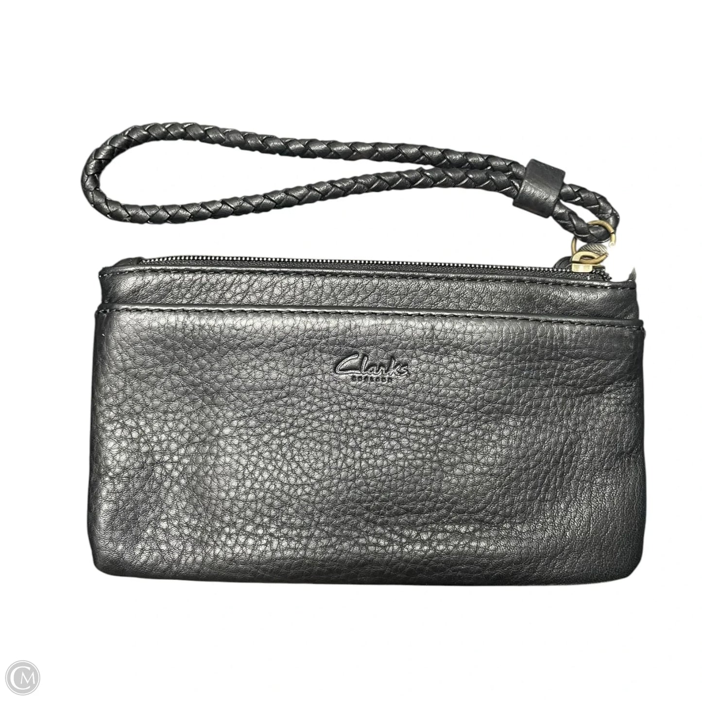 Wristlet Leather By Clarks, Size: Medium