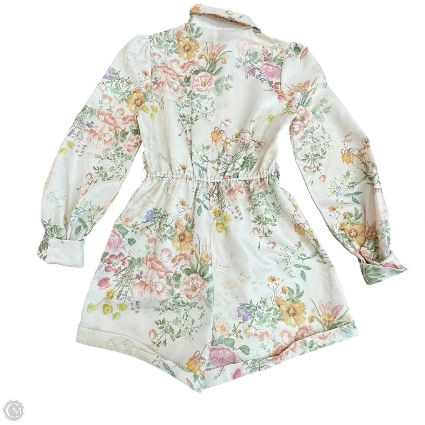 Romper By EB LUXE In Floral Print, Size: S